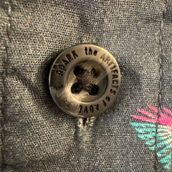 Roark Mariner Short Sleeve Button-Down Shirt Size Large - Picture 7 of 9